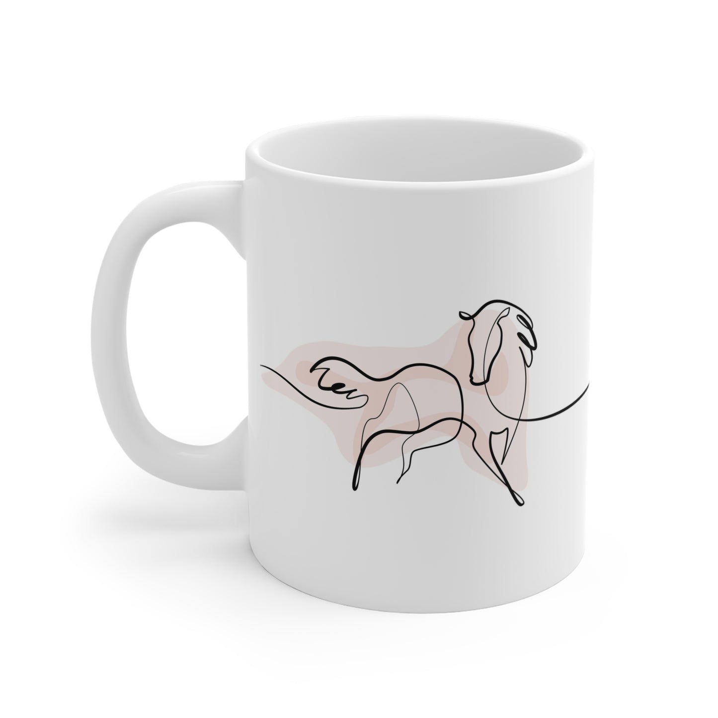 Elegant Horse Mug
