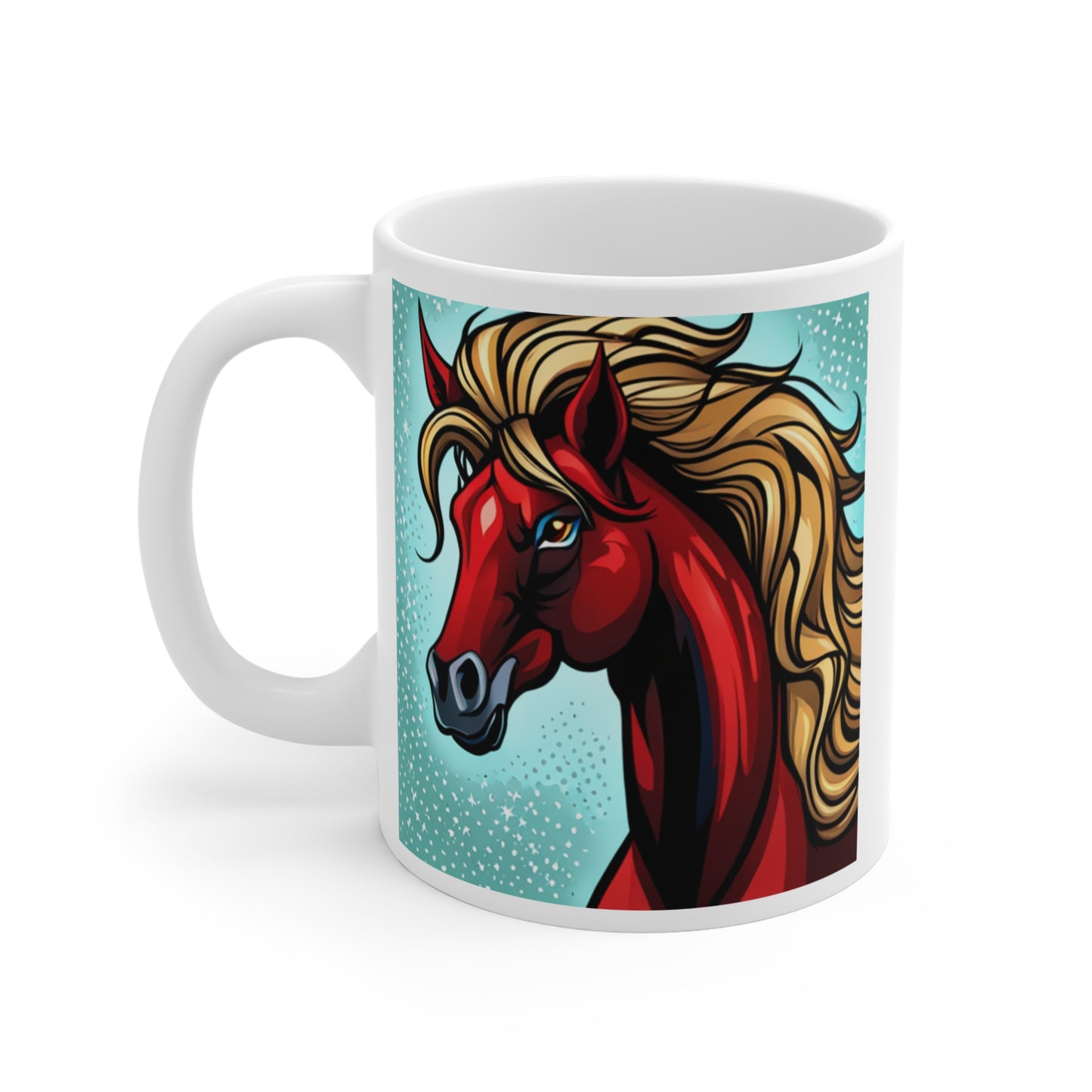 Fiery Horse Mug