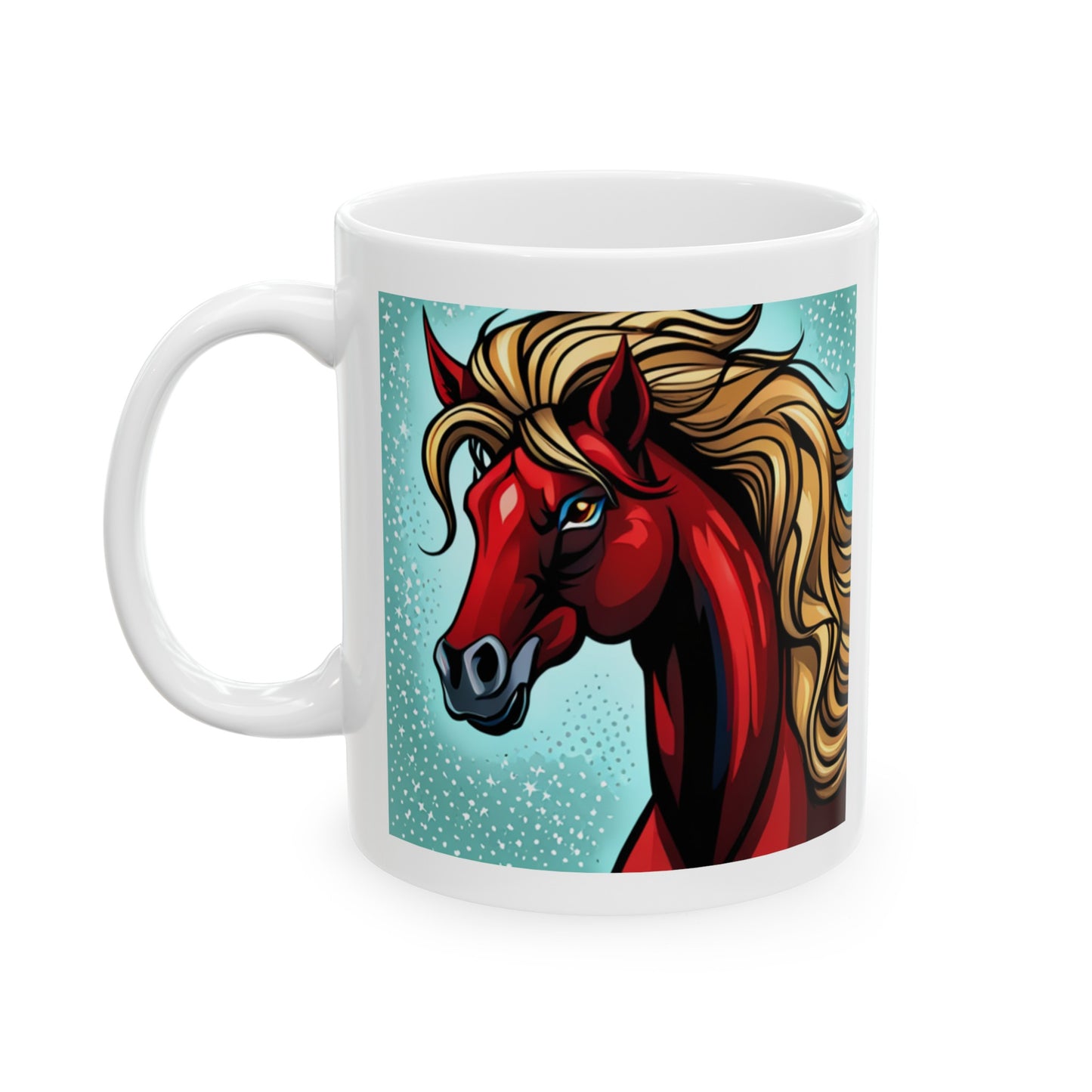 Fiery Horse Mug