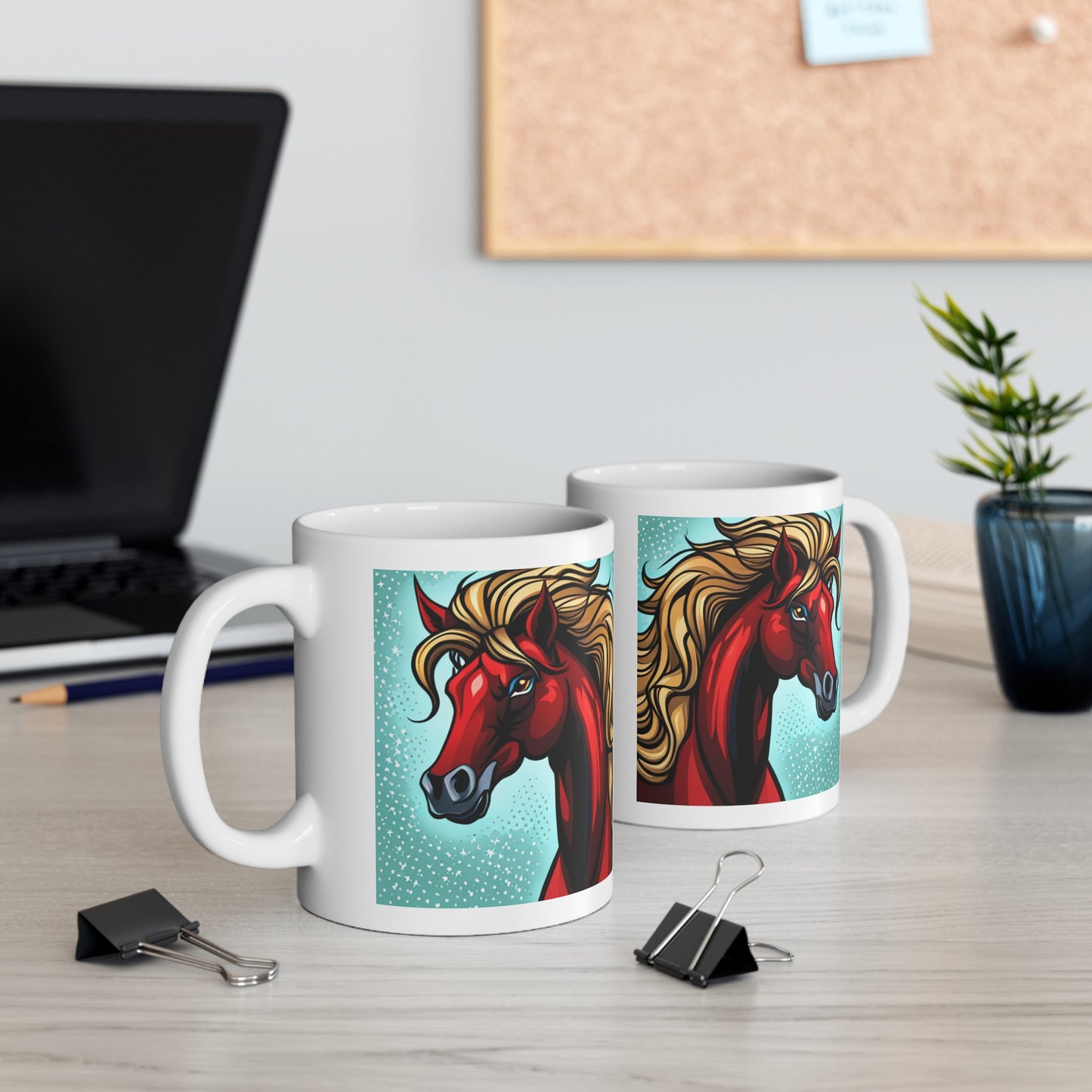 Fiery Horse Mug